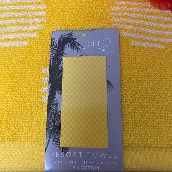 Loft Resort Beach Towel, NWT - Picture 4 of 5